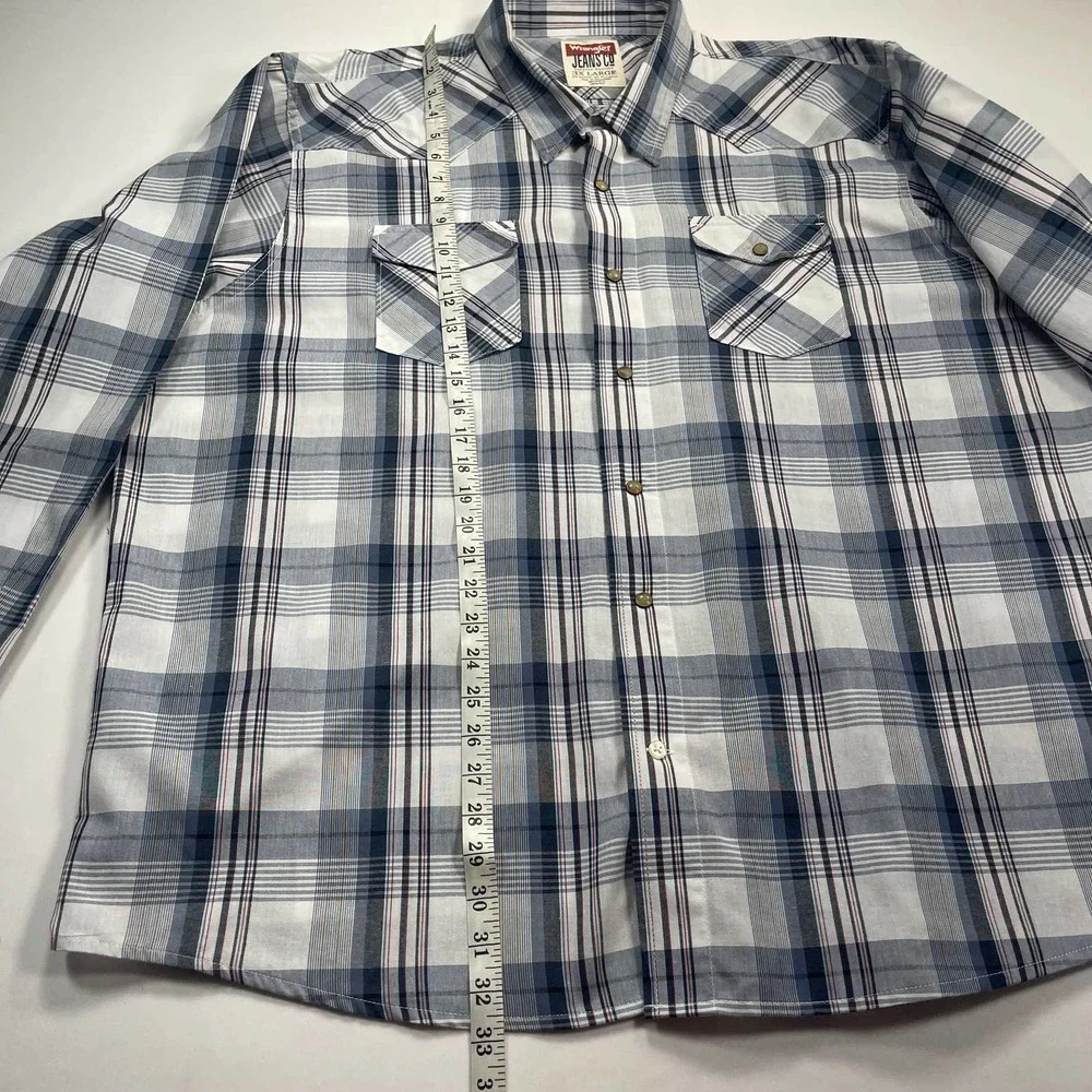 Wrangler, Long-sleeve Shirt, Men's 3XL, In great Condition - Picture 4 of 6
